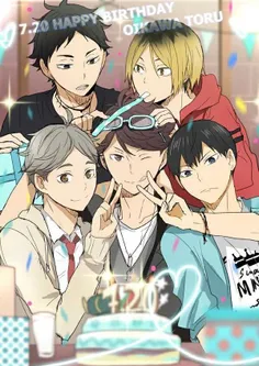 اجتماع پاسورها/Kageyama×Oikawa×Sugawara×Kenma×Akaashi